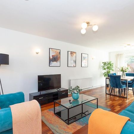 Stylish Townhouse In The Heart Of Summertown Oxford Eksteriør billede