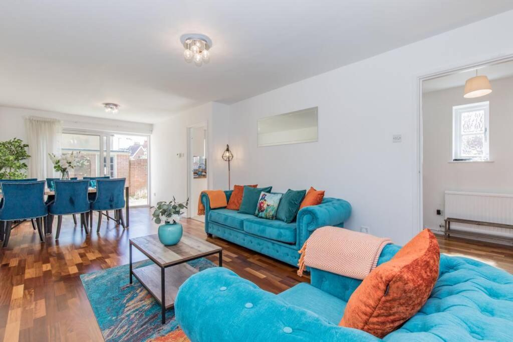 Stylish Townhouse In The Heart Of Summertown Oxford Eksteriør billede