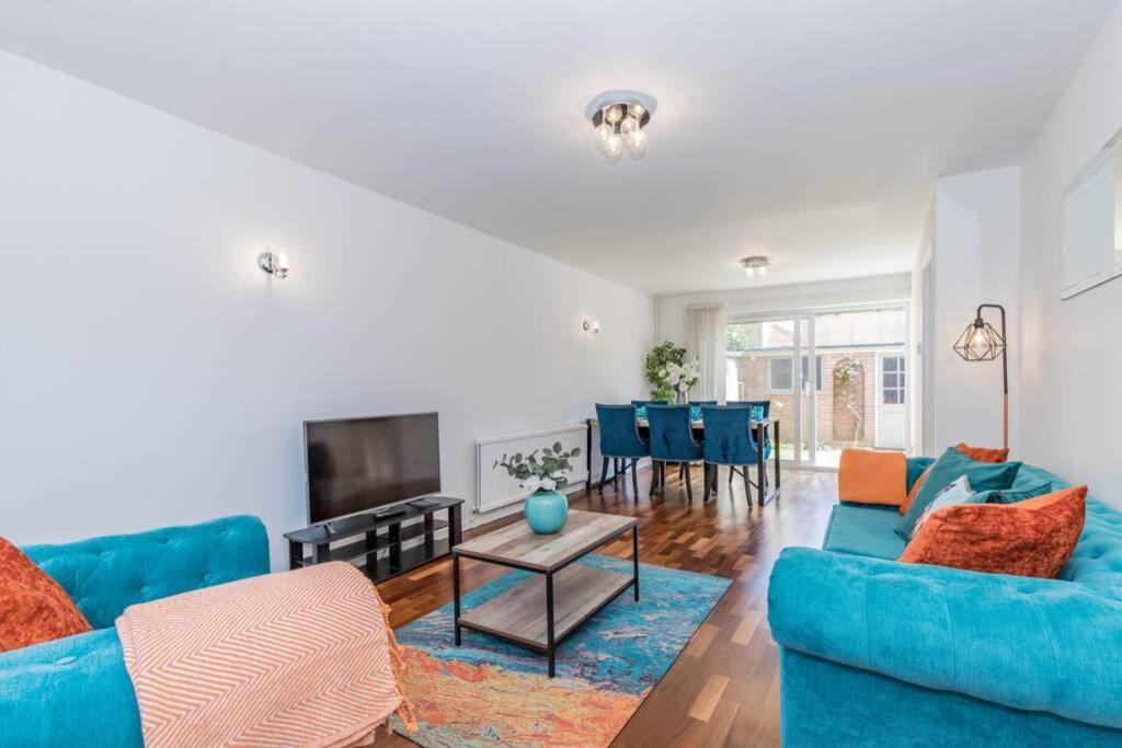 Stylish Townhouse In The Heart Of Summertown Oxford Eksteriør billede