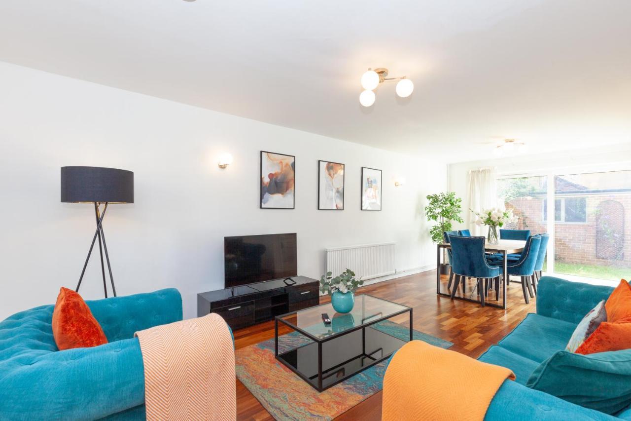 Stylish Townhouse In The Heart Of Summertown Oxford Eksteriør billede